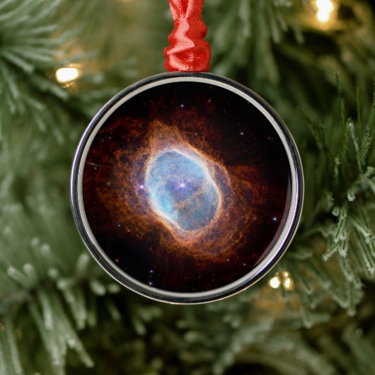 De Zuidelijke Ring Nebula Metalen Ornament (Boom)