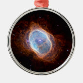 De Zuidelijke Ring Nebula Metalen Ornament (Voorkant)