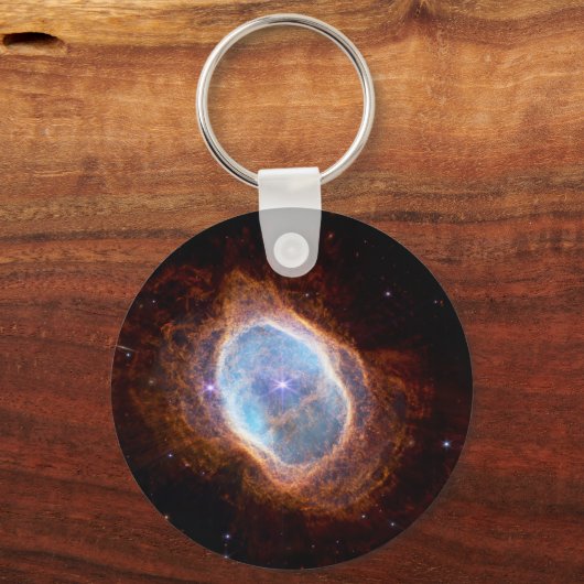 De Zuidelijke Ring Nebula Sleutelhanger (Achterkant)