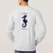 De Zuidelijke Seahorse Grey T-Shirt (Achterkant)