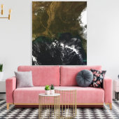 De zuidoostelijke Verenigde Staten Canvas Afdruk (Insitu (Woonkamer))