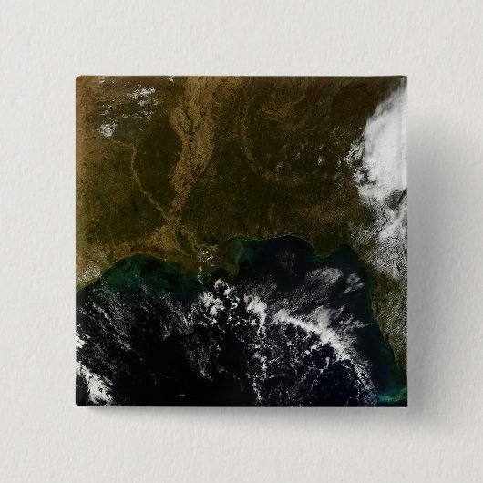 De zuidoostelijke Verenigde Staten Vierkante Button 5,1 Cm (Voorkant)