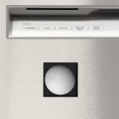 De zuidpool van de maan van Saturnus Tethys Magneet (Insitu (Vaatwasser))