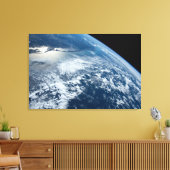 De zuidpunt van Brazilië grenst aan Uruguay. Canvas Afdruk (Insitu (Woonkamer))