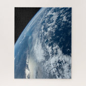 De zuidpunt van Brazilië grenst aan Uruguay. Legpuzzel (Verticaal)