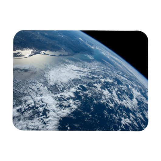 De zuidpunt van Brazilië grenst aan Uruguay. Magneet (Horizontaal)