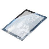 De zuidpunt van Brazilië grenst aan Uruguay. Notitieblok (Schuin)