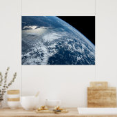 De zuidpunt van Brazilië grenst aan Uruguay. Poster (Keuken)