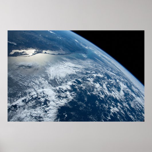 De zuidpunt van Brazilië grenst aan Uruguay. Poster (Voorkant)