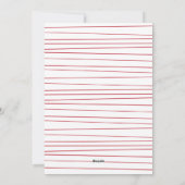 De zuivere Kaart van de Foto van de Vakantie van (Achterkant)