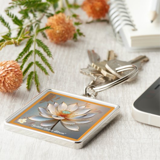 "De zuivere vorm van de Verlichting" Sleutelhanger (Zijkant)