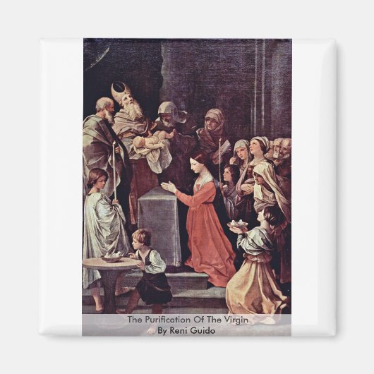 De zuivering van de Maagd door Reni Guido Magneet (Voorkant)