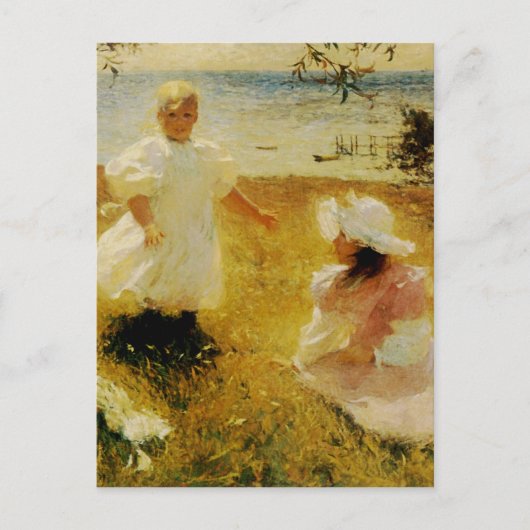 De zussen briefkaart (Voorkant)