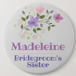 De zuster Button Badge van de Bridegroom