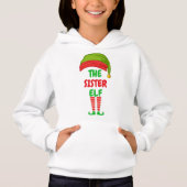 De zuster Elf Girl's Pullover Hoodie (Voorkant)
