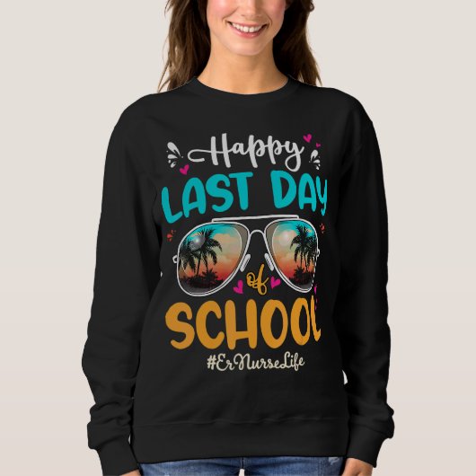 De zuster Happy-schoolzondags 1 Trui (Voorkant)