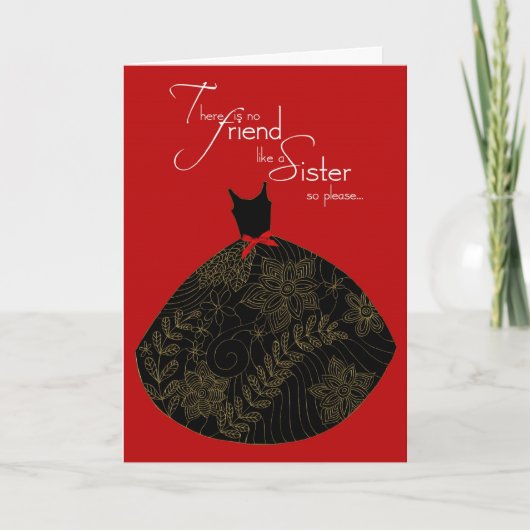 de zuster, is mijn bruidsmeisje (Voorkant)