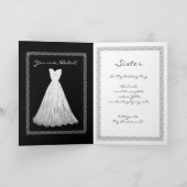 De ZUSTER is Mijn WITTE en ZILVEREN Kleding van (Binnen)