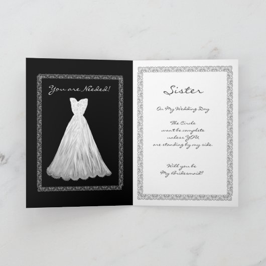 De ZUSTER is Mijn WITTE en ZILVEREN Kleding van (Binnen)