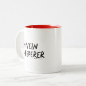 De zuster Vein Whisperer Tweekleurige Koffiemok (Voorkant links)