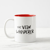 De zuster Vein Whisperer Tweekleurige Koffiemok (Links)