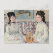 De zusters | Berthe Morisot Briefkaart (Voorkant)