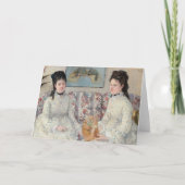 De zusters | Berthe Morisot Kaart (Voorkant)