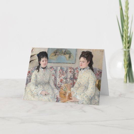 De zusters | Berthe Morisot Kaart (Voorkant)