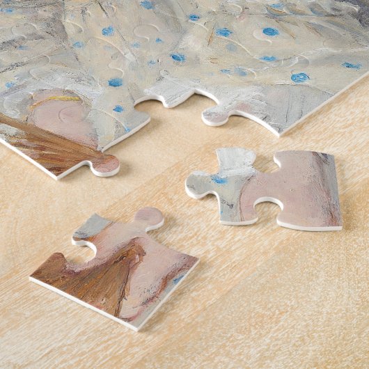 De zusters | Berthe Morisot Legpuzzel (Zijkant)