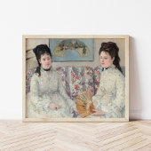 De zusters | Berthe Morisot Poster