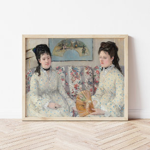 De zusters   Berthe Morisot Poster
