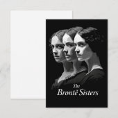 De zusters Brontë Bedankkaart (Voorkant / Achterkant)