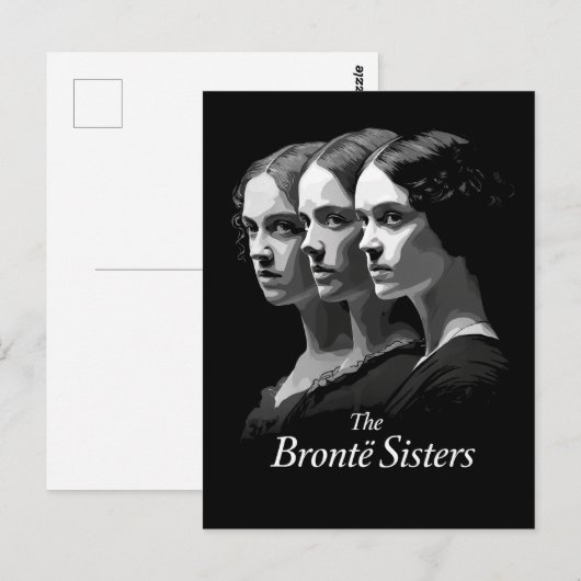 De zusters Brontë Briefkaart (Voorkant / Achterkant)