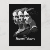 De zusters Brontë Briefkaart (Voorkant)