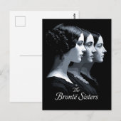 De zusters Brontë Briefkaart (Voorkant / Achterkant)