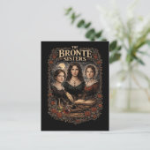 De zusters Brontë Briefkaart (Staand voorkant)