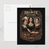De zusters Brontë Briefkaart (Voorkant / Achterkant)