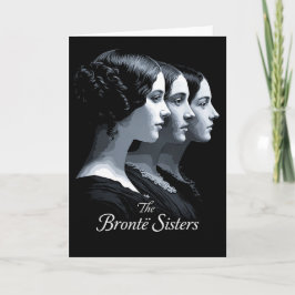 De zusters Brontë Feestdagen Kaart