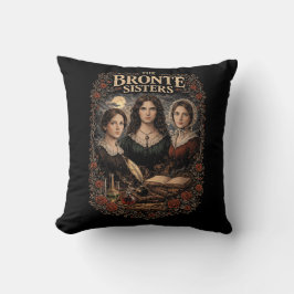 De zusters Brontë Kussen