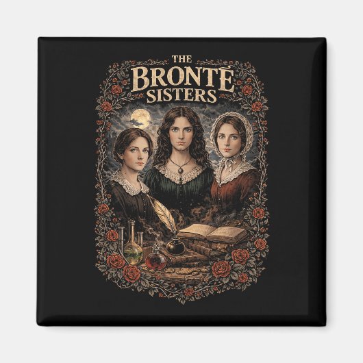 De zusters Brontë Magneet (Voorkant)