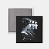 De zusters Brontë Magneet (Voorkant / Achterkant)