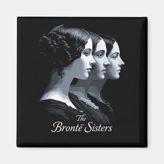 De zusters Brontë Magneet (Voorkant)