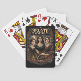 De zusters Brontë Pokerkaarten