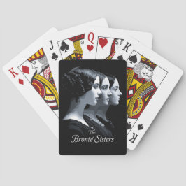 De zusters Brontë Pokerkaarten
