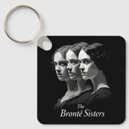 De zusters Brontë Sleutelhanger