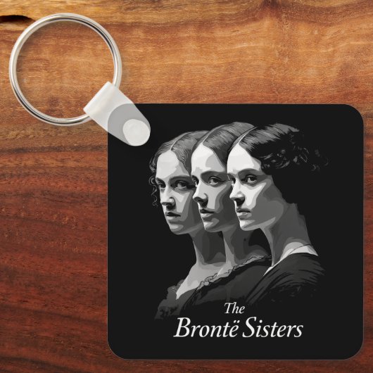 De zusters Brontë Sleutelhanger (Voorkant)