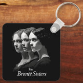 De zusters Brontë Sleutelhanger (Achterkant)