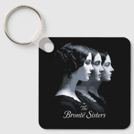 De zusters Brontë Sleutelhanger