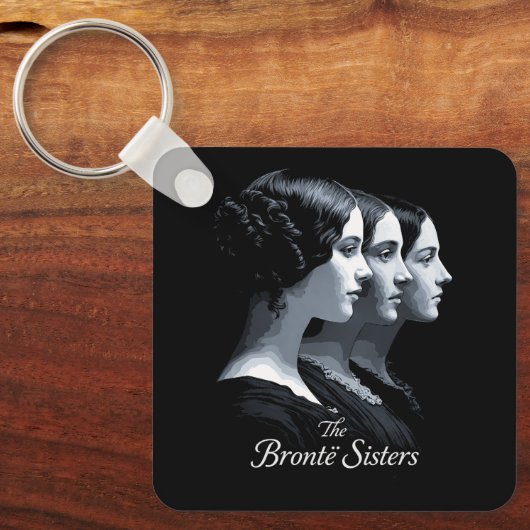 De zusters Brontë Sleutelhanger (Voorkant)