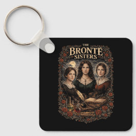 De zusters Brontë Sleutelhanger